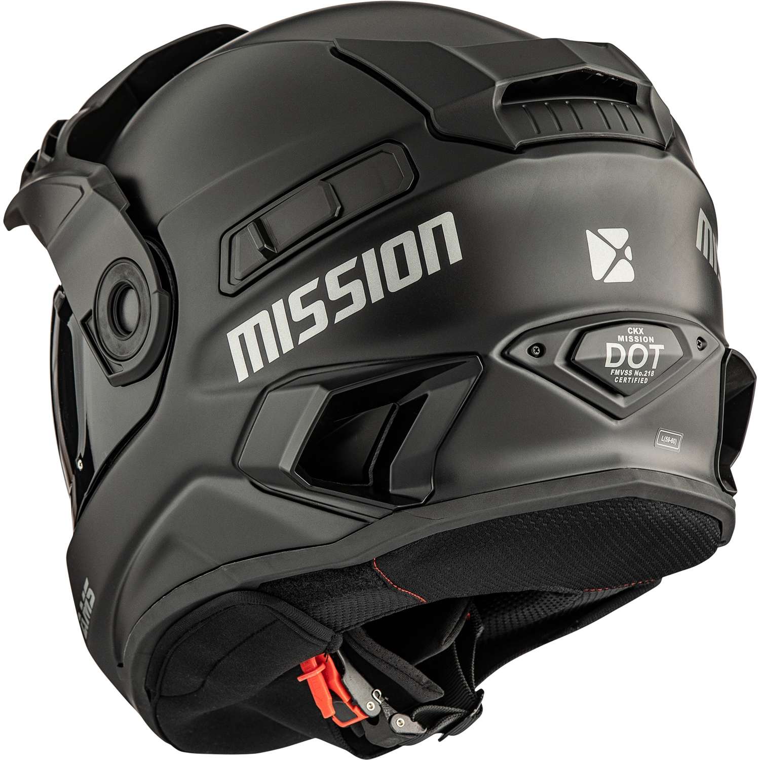 CKX Mission AMS Smoke Double Lens Full Face Helmet