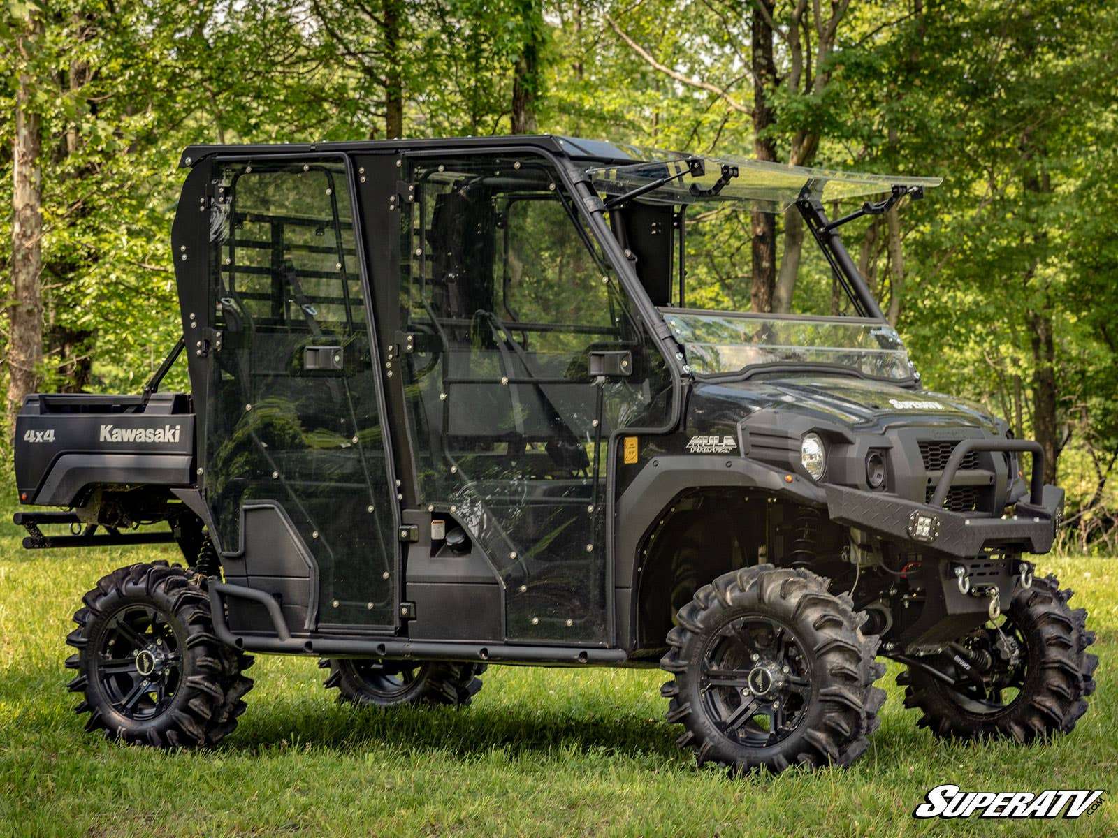 SuperATV Kawasaki Mule Pro High Clearance 1.5" Forward Offset A-Arms