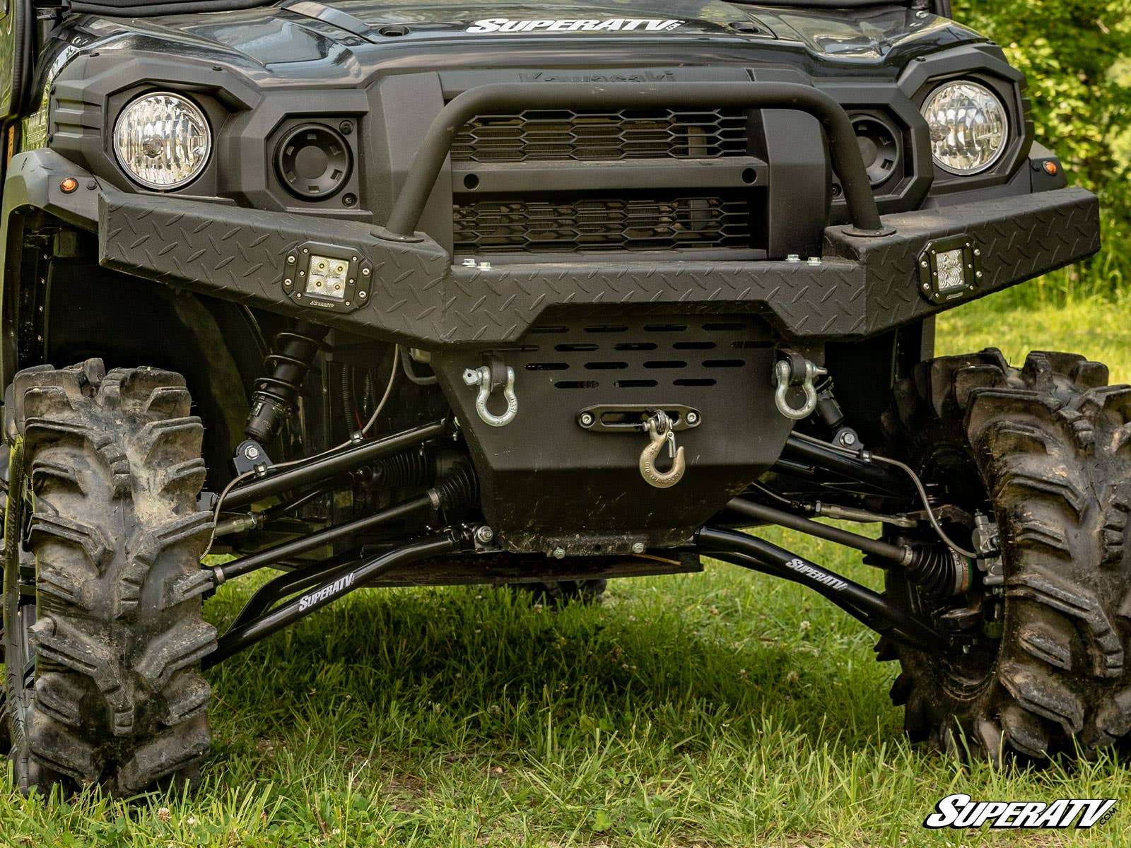 SuperATV Kawasaki Mule Pro High Clearance 1.5" Forward Offset A-Arms