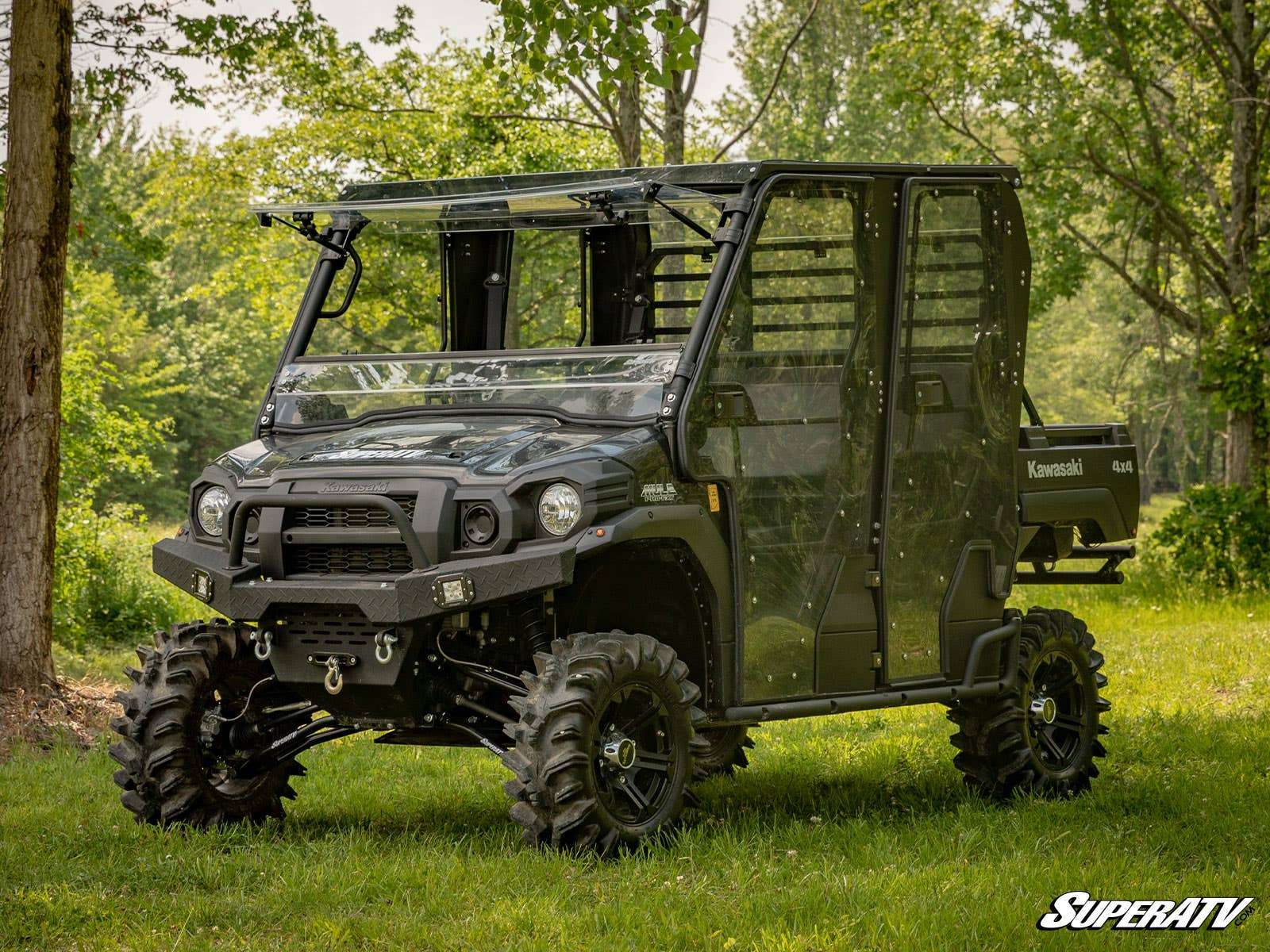 SuperATV Kawasaki Mule Pro High Clearance 1.5" Forward Offset A-Arms