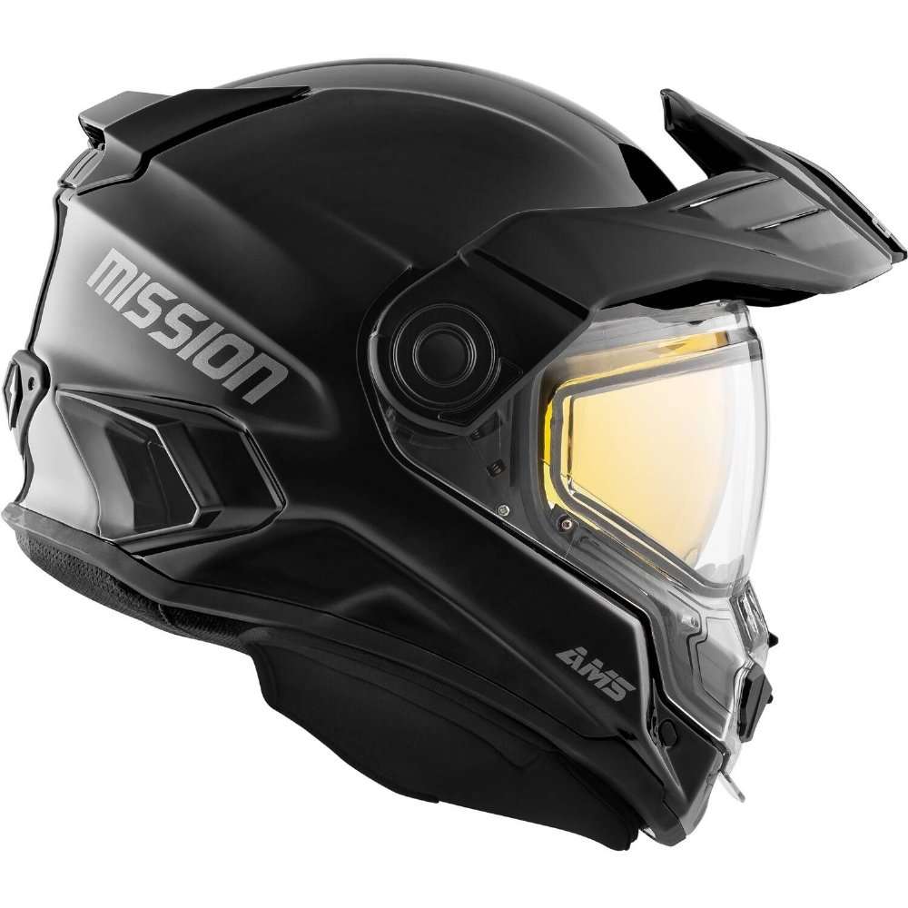 CKX Mission AMS Solid Electric Lens Full Face Helmet