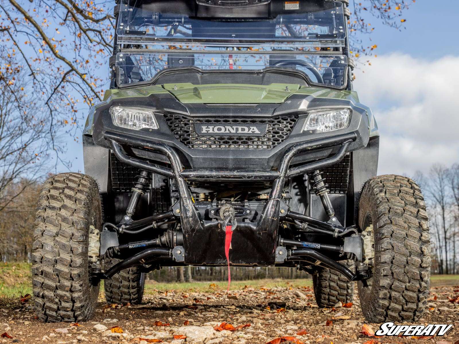 SuperATV Honda Pioneer 700 High Clearance 1.5" Forward Offset A-Arms