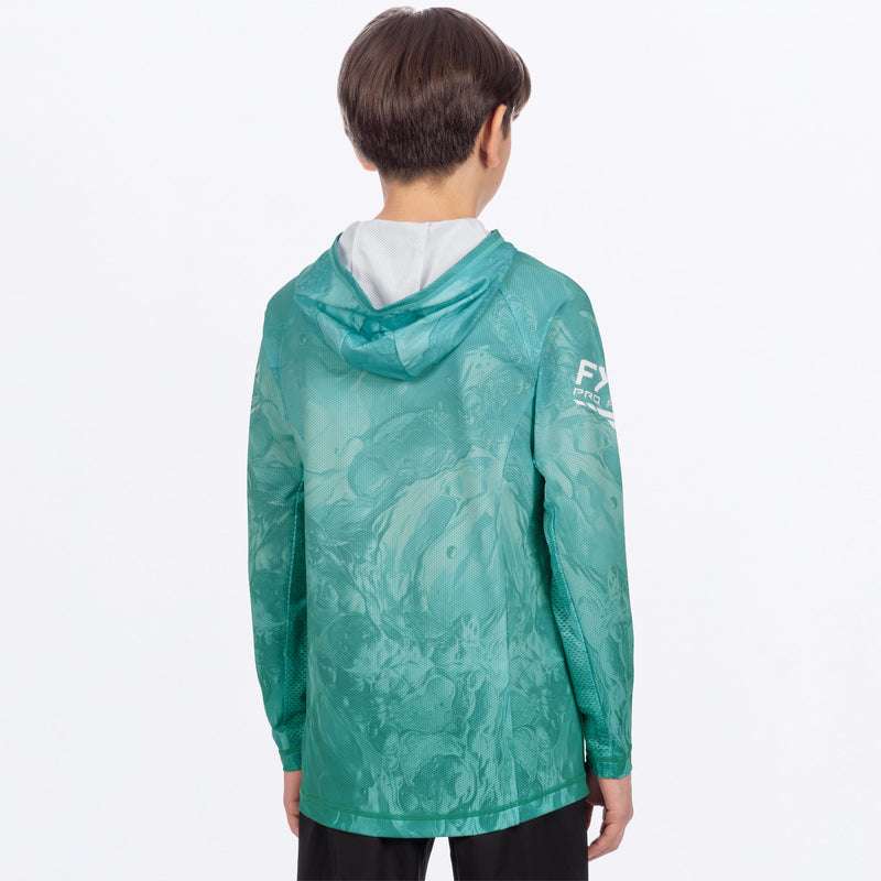 FXR Youth Derby Air UPF Pullover Hoodie