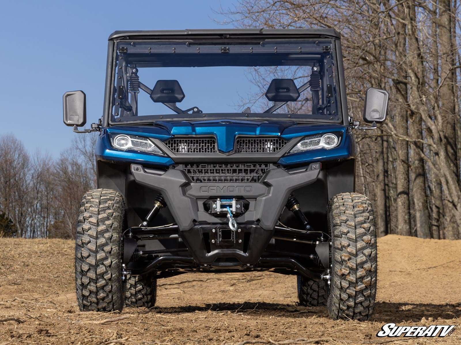 SuperATV CFMoto UForce 1000 High Clearance 1.5" Forward Offset A-Arms