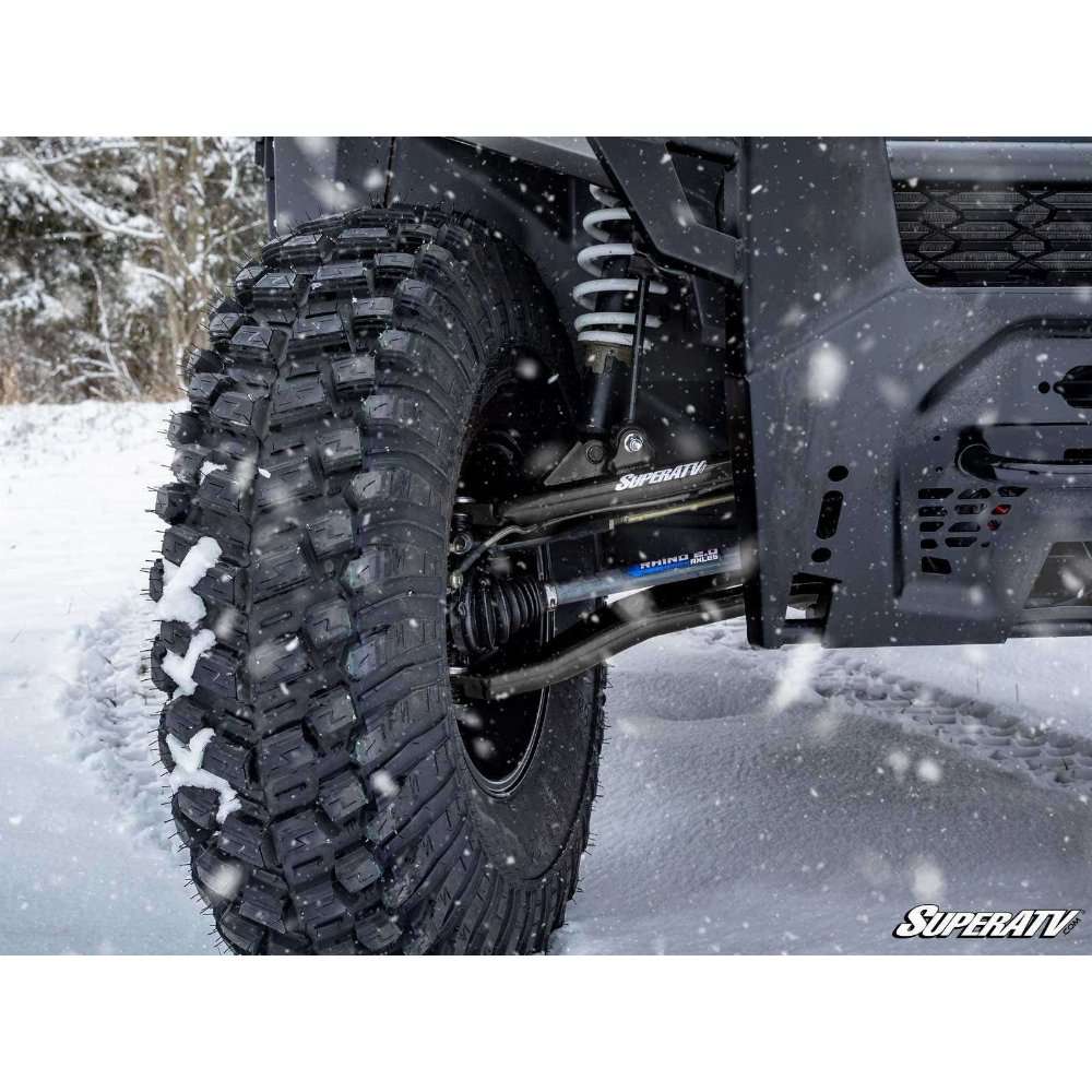 Bras triangulaires tubulaires décalés vers l'avant pour SuperATV Polaris Ranger XP 1000 de 2 pouces