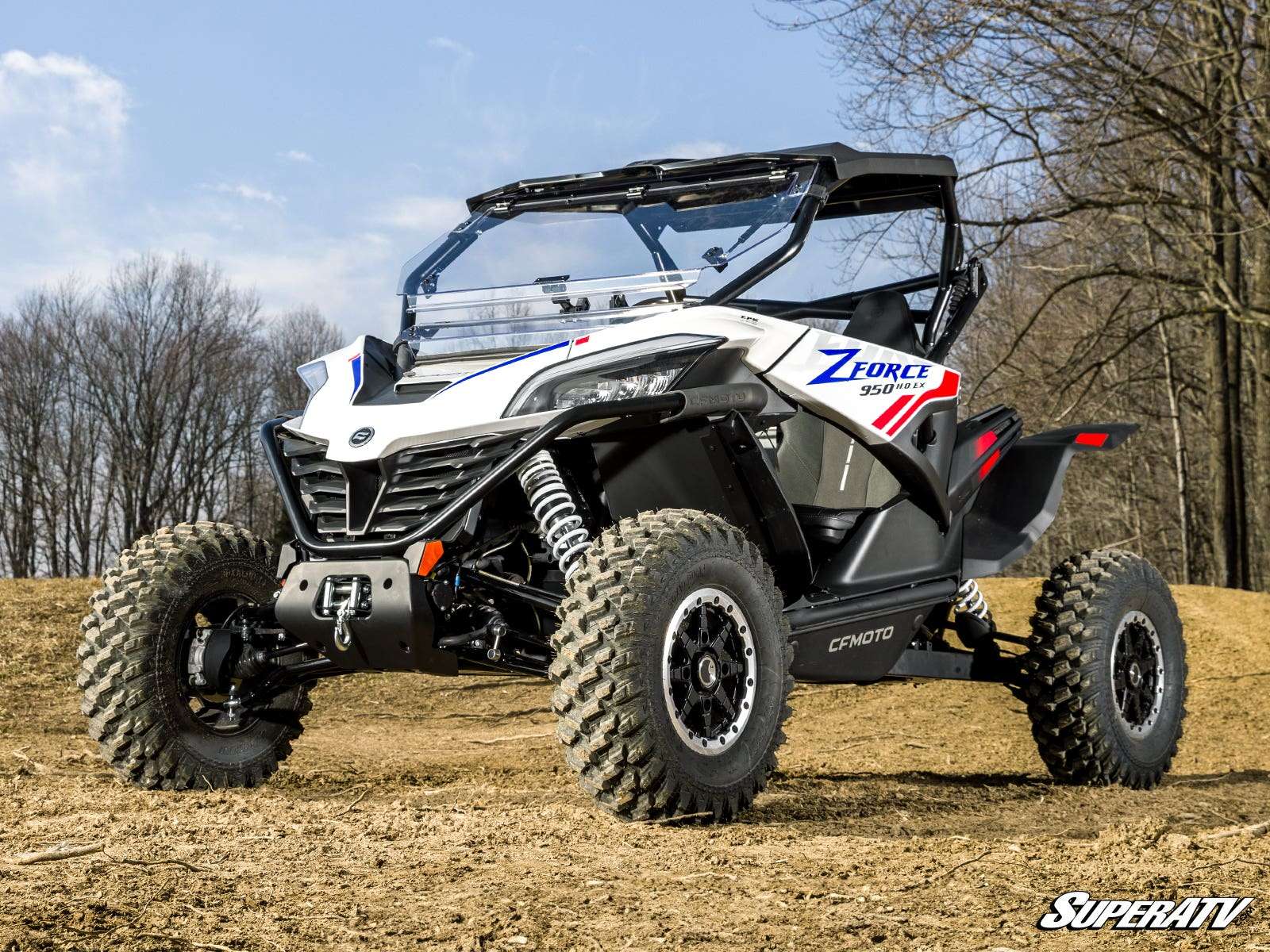 SuperATV CFMoto ZForce 950 High Clearance 1.5" Forward Offset A-Arms