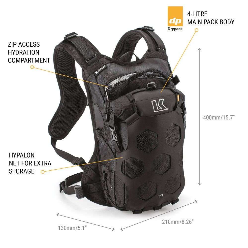 Kriega Trail 9 Adventure Backpack