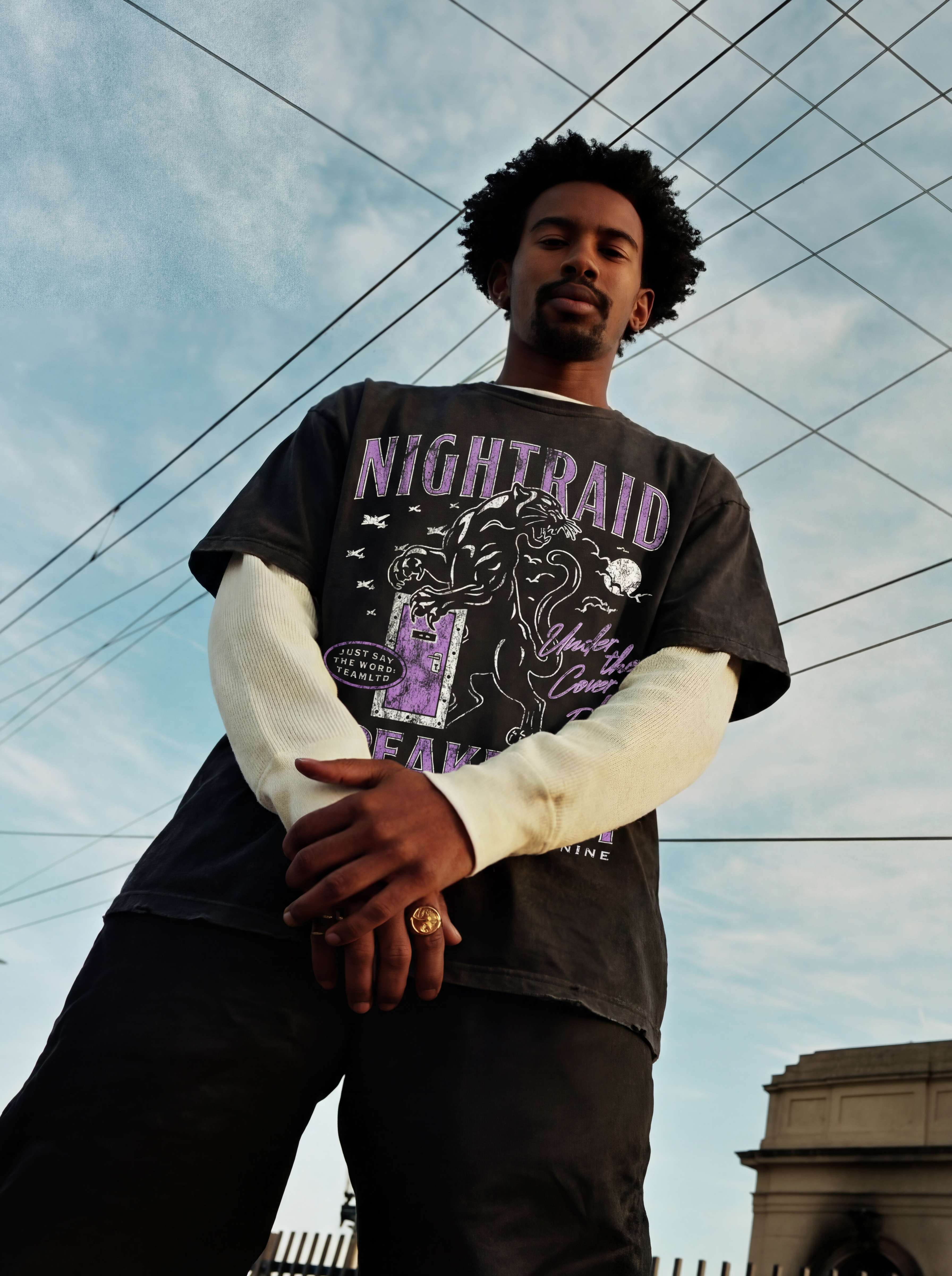 TEAMLTD Nightraid Oversized Tee