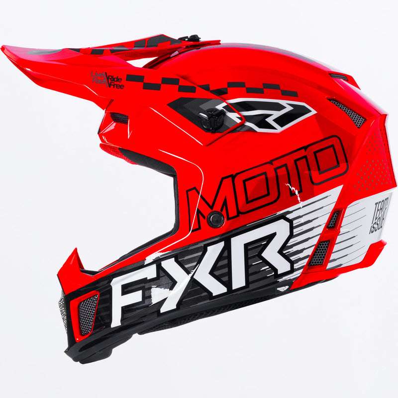 FXR Clutch Race Div MX Helmet