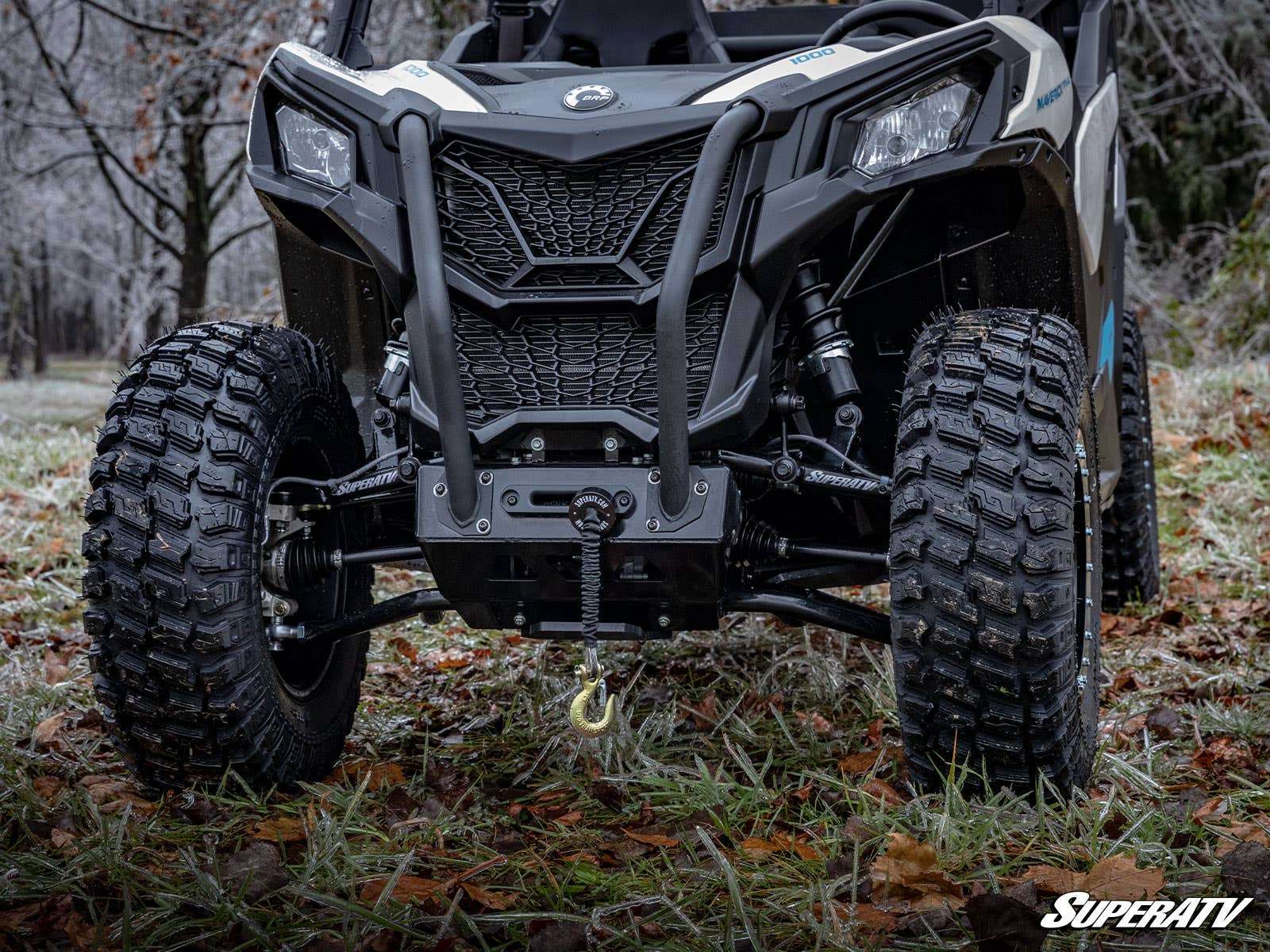 SuperATV Can-Am Maverick Trail High Clearance 1.5" Forward Offset A-Arms