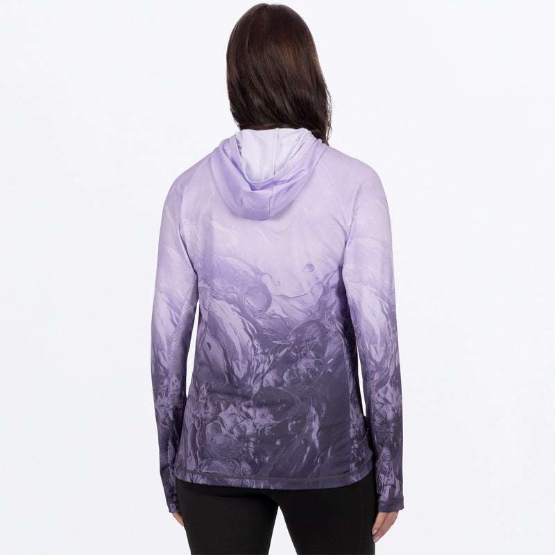 FXR Women's Derby Undertow Air UPF Pullover Hoodie