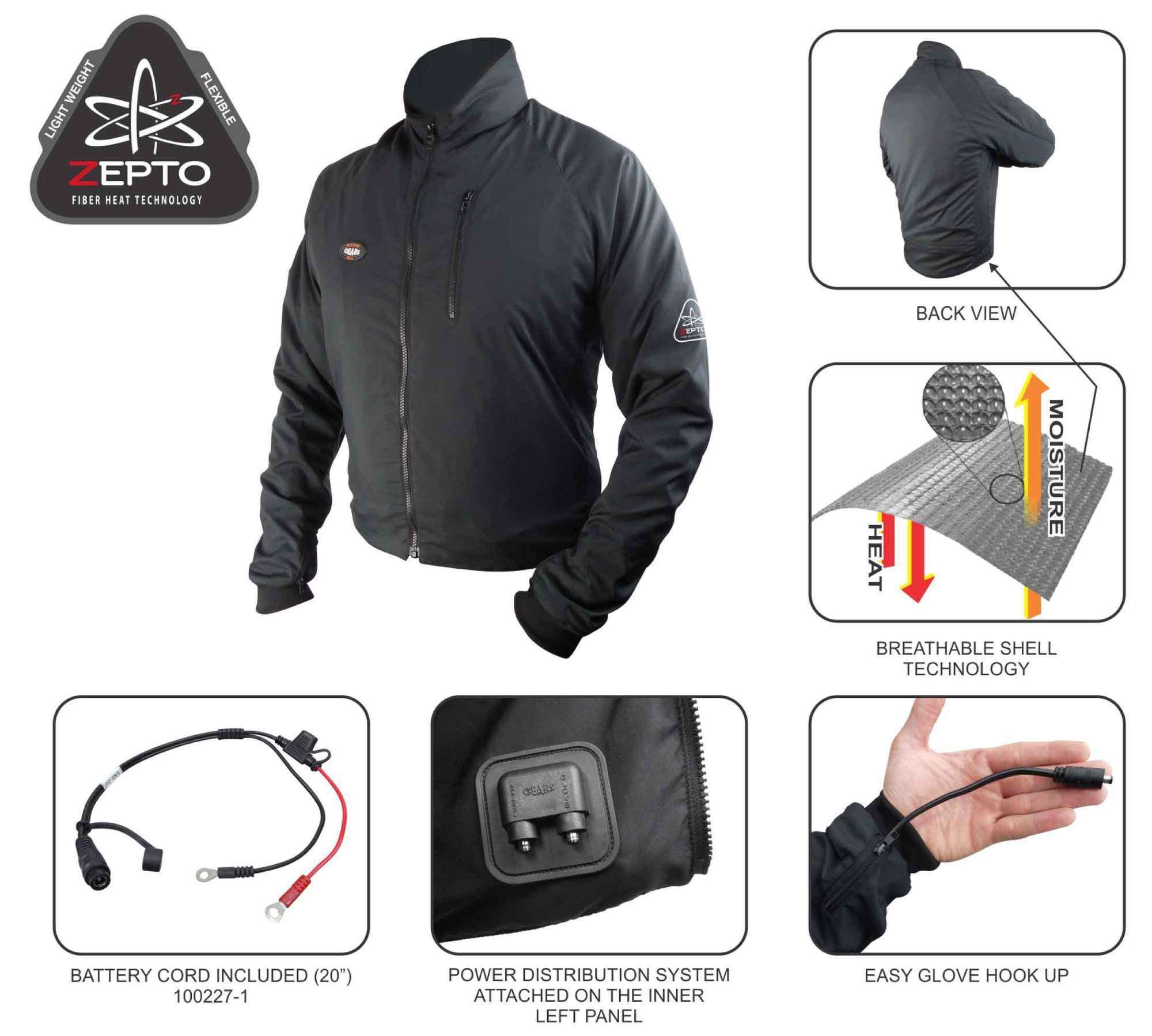 Doublure de veste chauffante Gears Gen X4