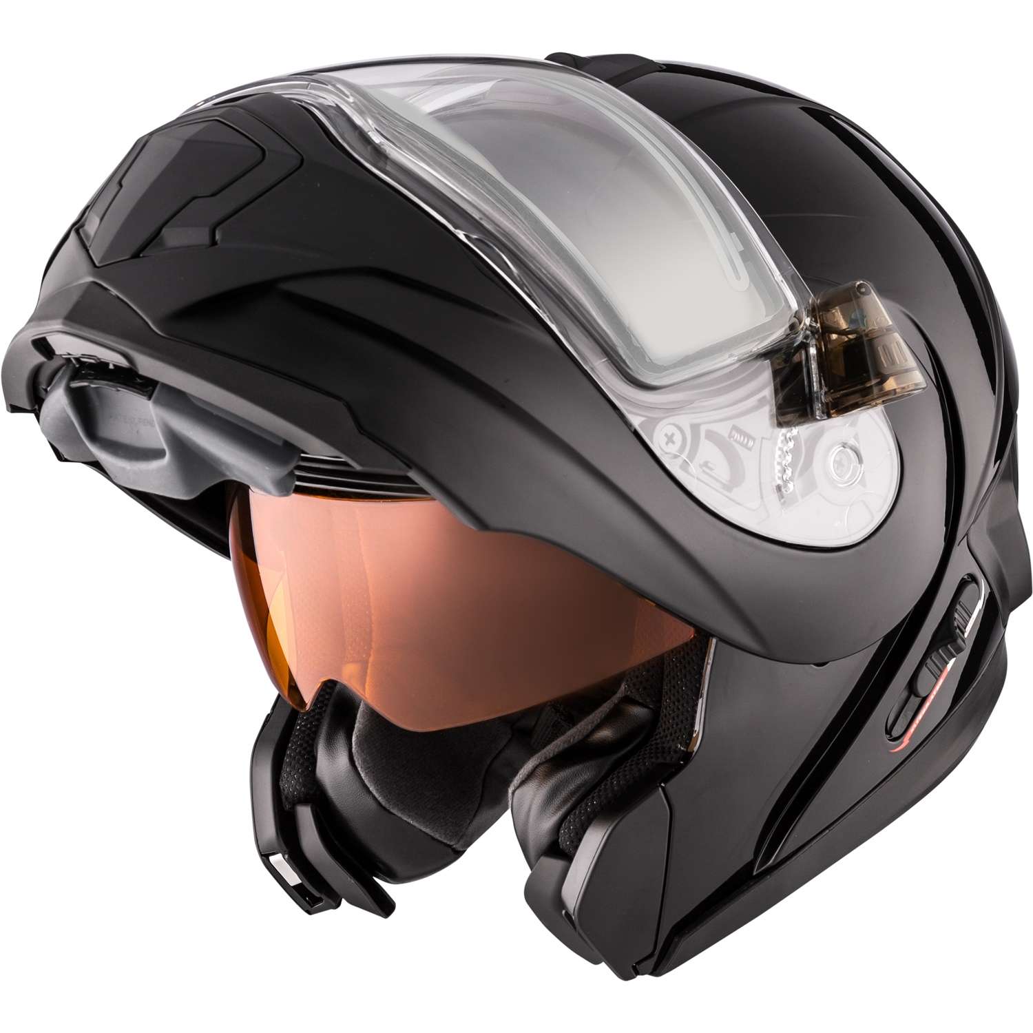 Casque modulaire électrique CKX Tranz 1.5 AMS avec lentille solide