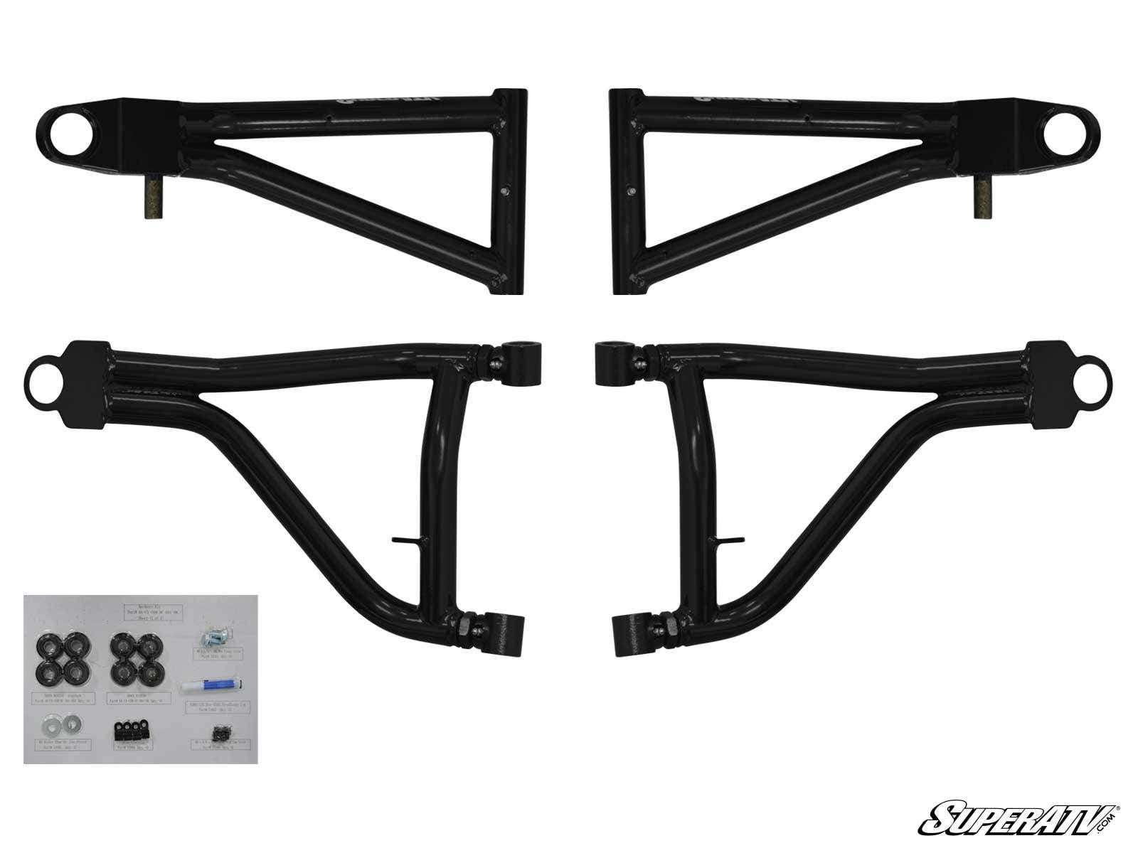 SuperATV Can-Am Commander/Maverick Sport High Clearance 1.5" Forward Offset A-Arms