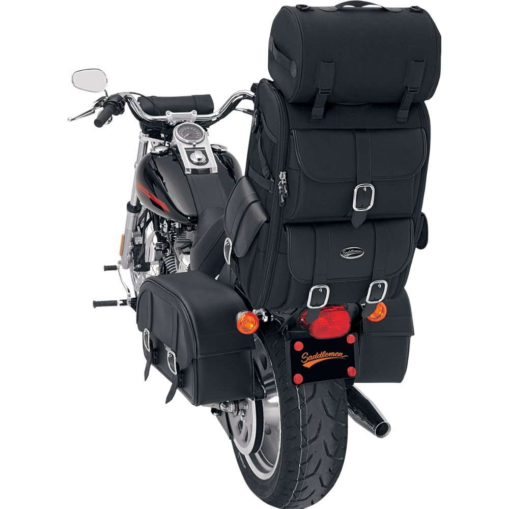 Saddlemen S3500/S3500S Deluxe Motorcycle Sissy Bar Bag