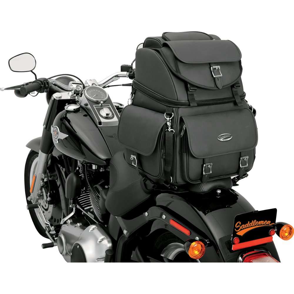 Saddlemen BR3400EX/EXS Motorcycle Back Seat/Sissy Bar Bag