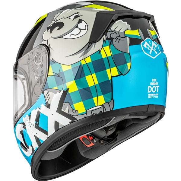 CKX Youth RR24Y Lumberjack Double Shield Helmet