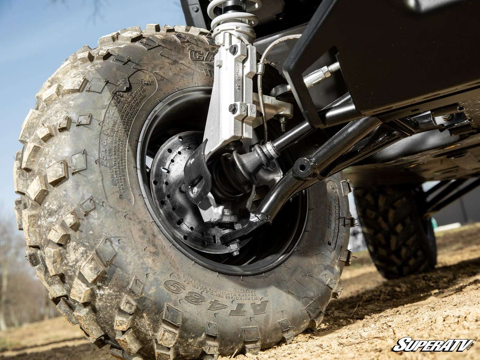 SuperATV Polaris Ranger High Clearance 1.5" Forward Offset A-Arms