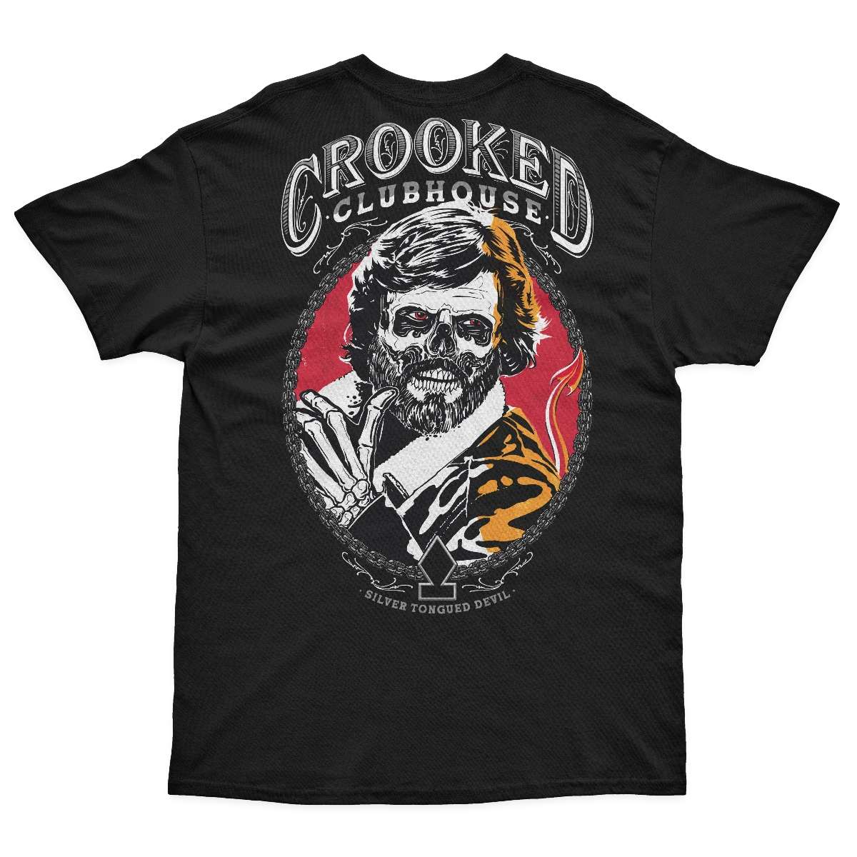 T-shirt Silver Tongue Devil de Crooked Clubhouse