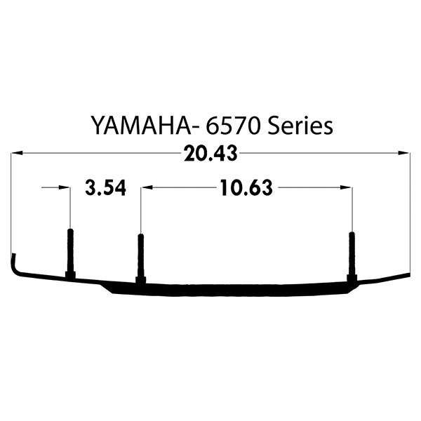 Woody's Slim Jim Dooly Performance Snowmobile Carbide Wear Rod