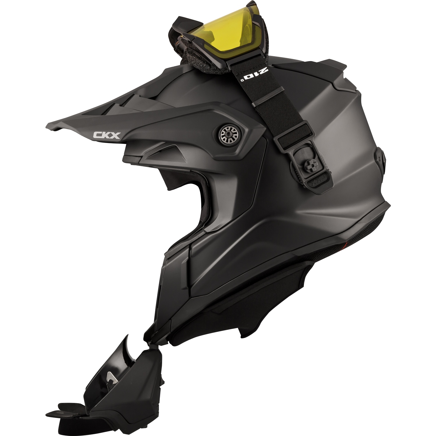 CKX Titan Original Solid Helmet w/ Dual Lens Goggle – Revco