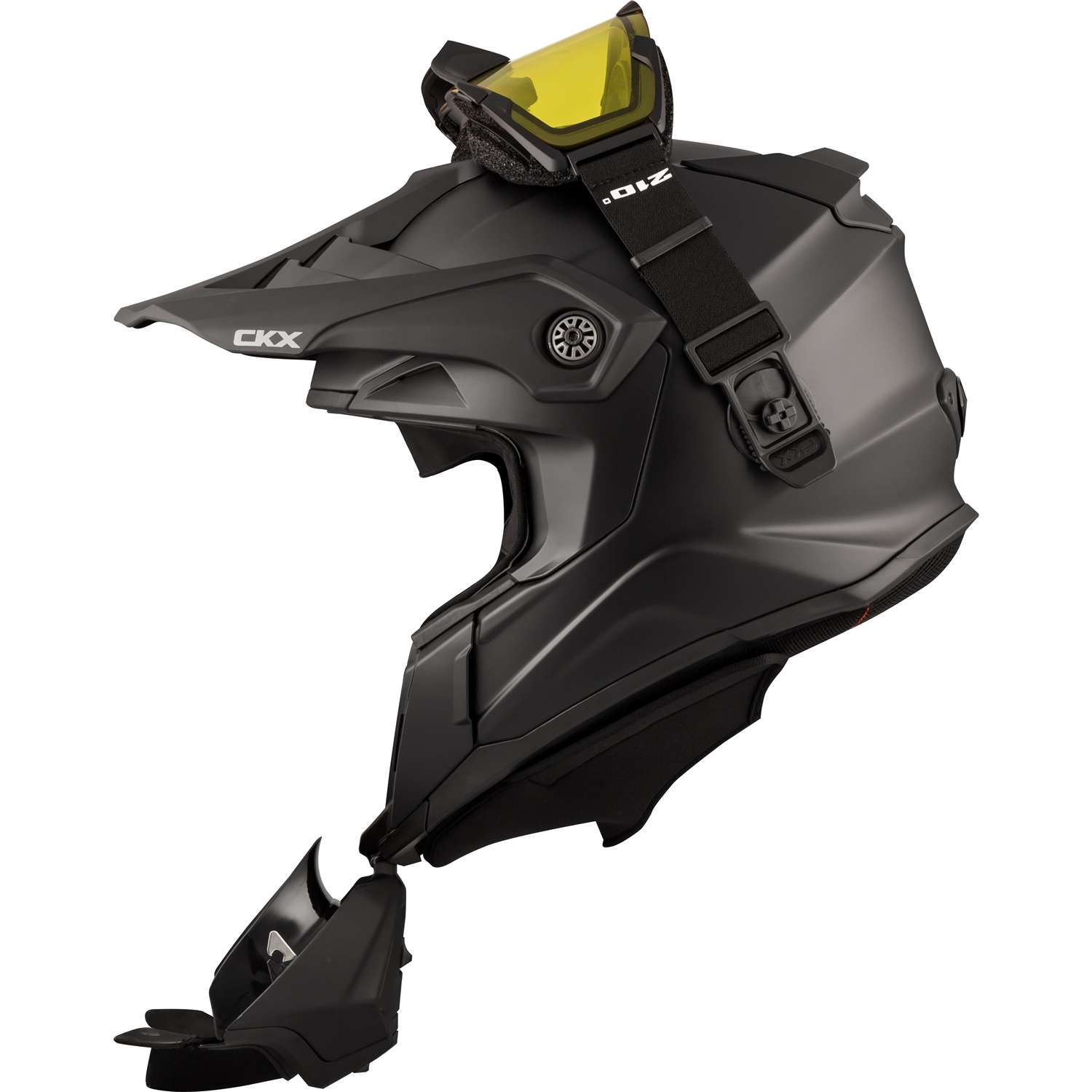 CKX Titan Original Solid Helmet w/ Dual Lens Goggle