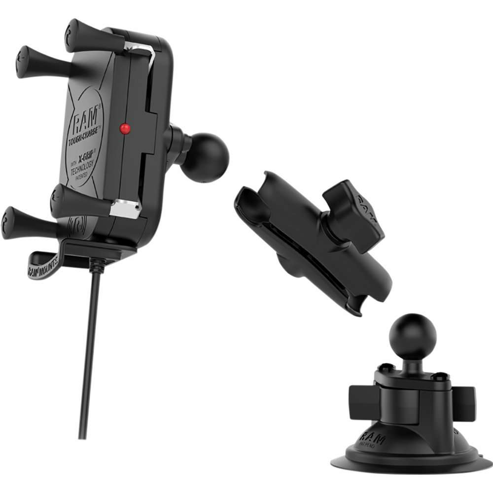 RAM Mounts Tough-Charge Wireless Charging Phone Holder w/ Mount