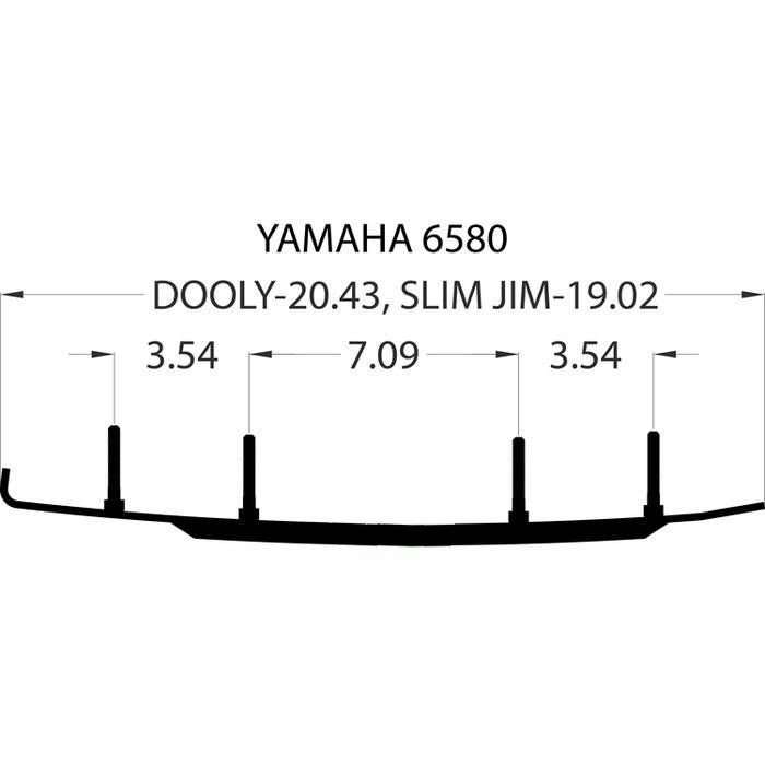 Woody's Slim Jim Dooly Performance Snowmobile Carbide Wear Rod