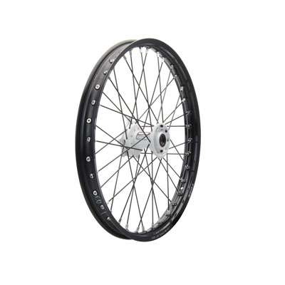 Roue de moto tout-terrain Tusk Impact (noir/noir/blanc)