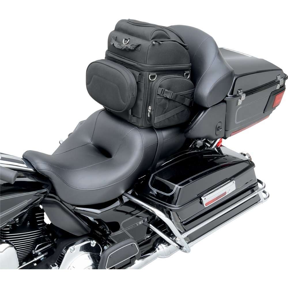 Sacoche de siège arrière/sissy bar pour moto Saddlemen BR1800/BR3400