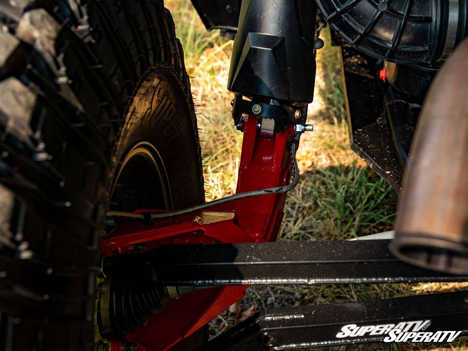 SuperATV Polaris RZR High Clearance Boxed Rear Trailing Arms