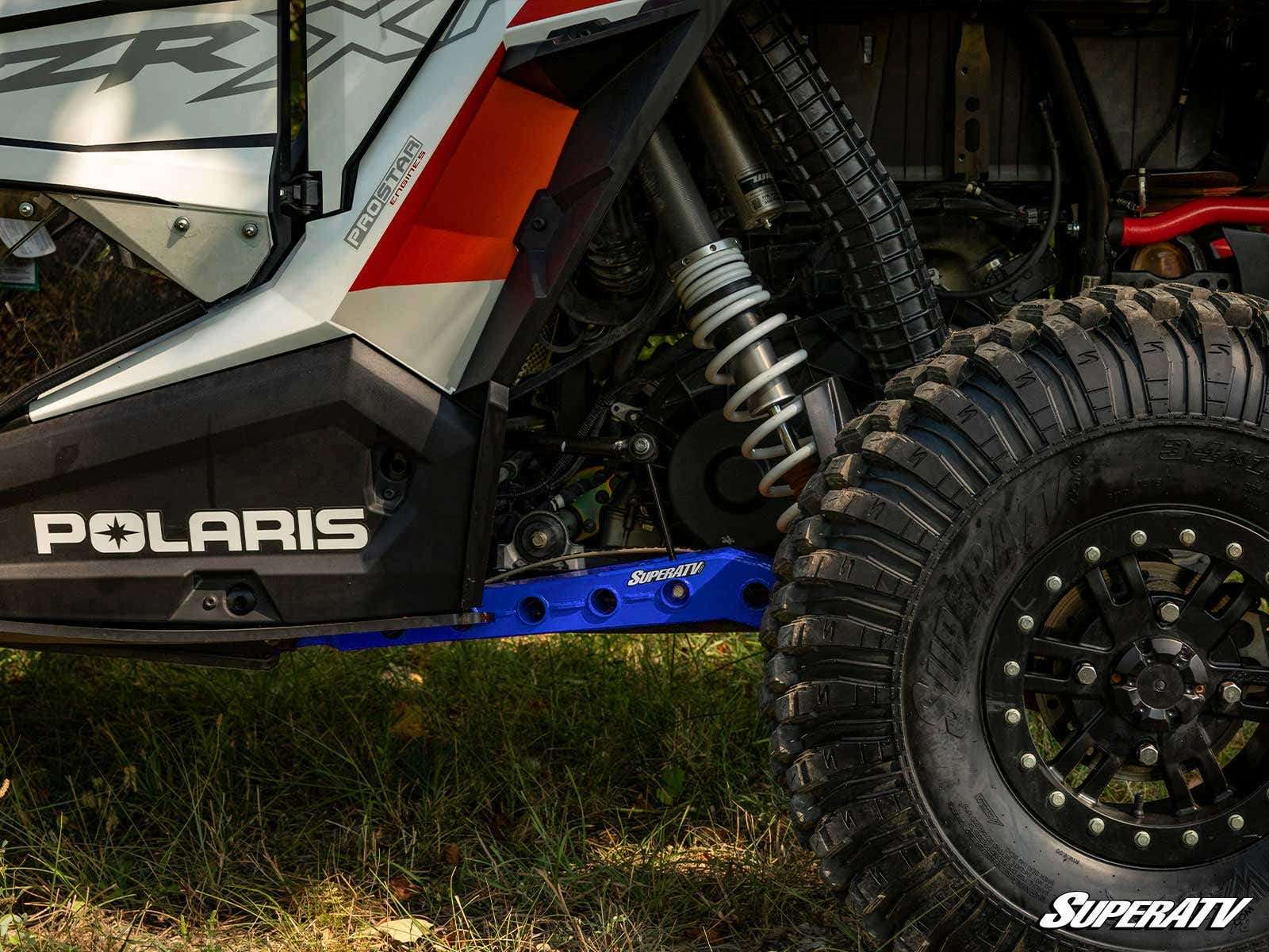 SuperATV Polaris RZR High Clearance Boxed Rear Trailing Arms