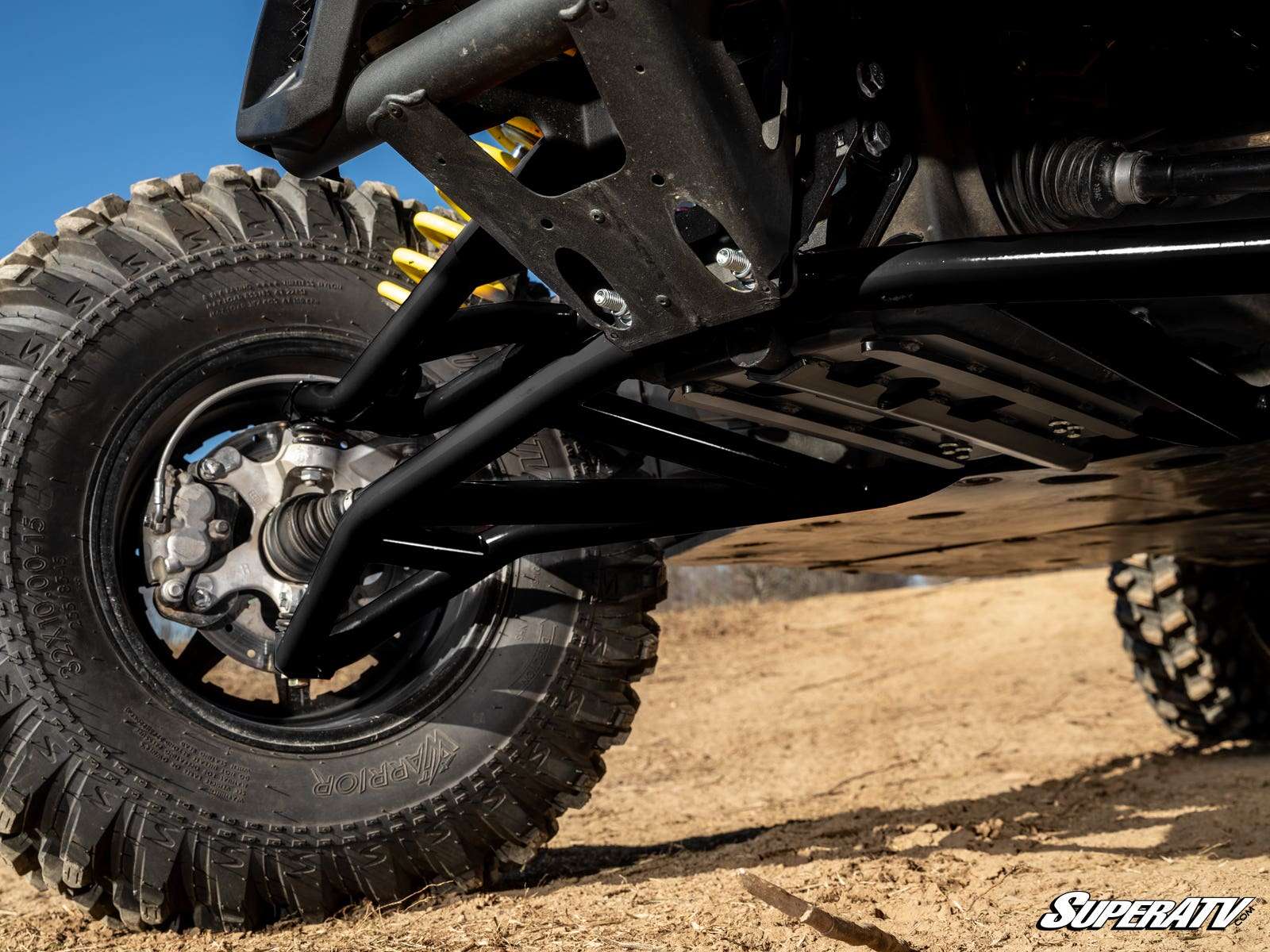 Triangles de suspension avant décalés 2" SuperATV Atlas Pro