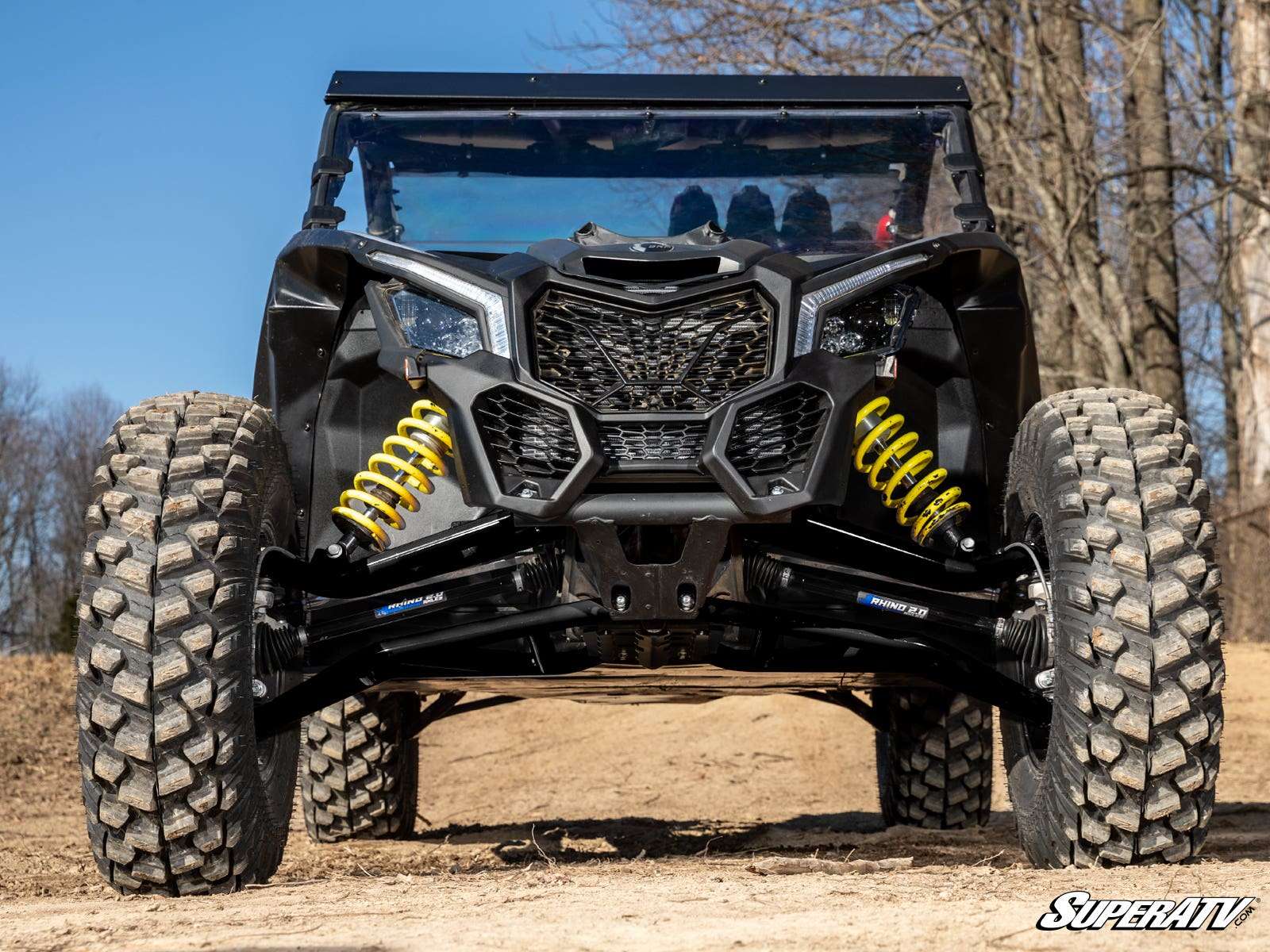Triangles de suspension avant décalés 2" SuperATV Atlas Pro