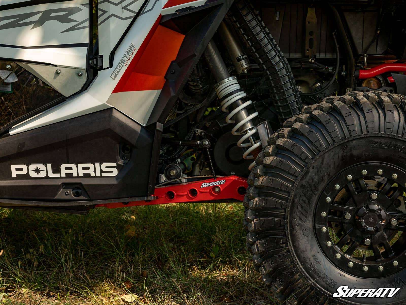 SuperATV Polaris RZR High Clearance Boxed Rear Trailing Arms