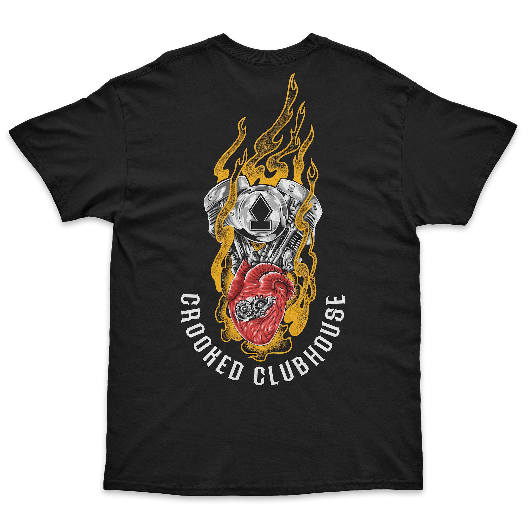 T-shirt Crooked Heart Clubhouse