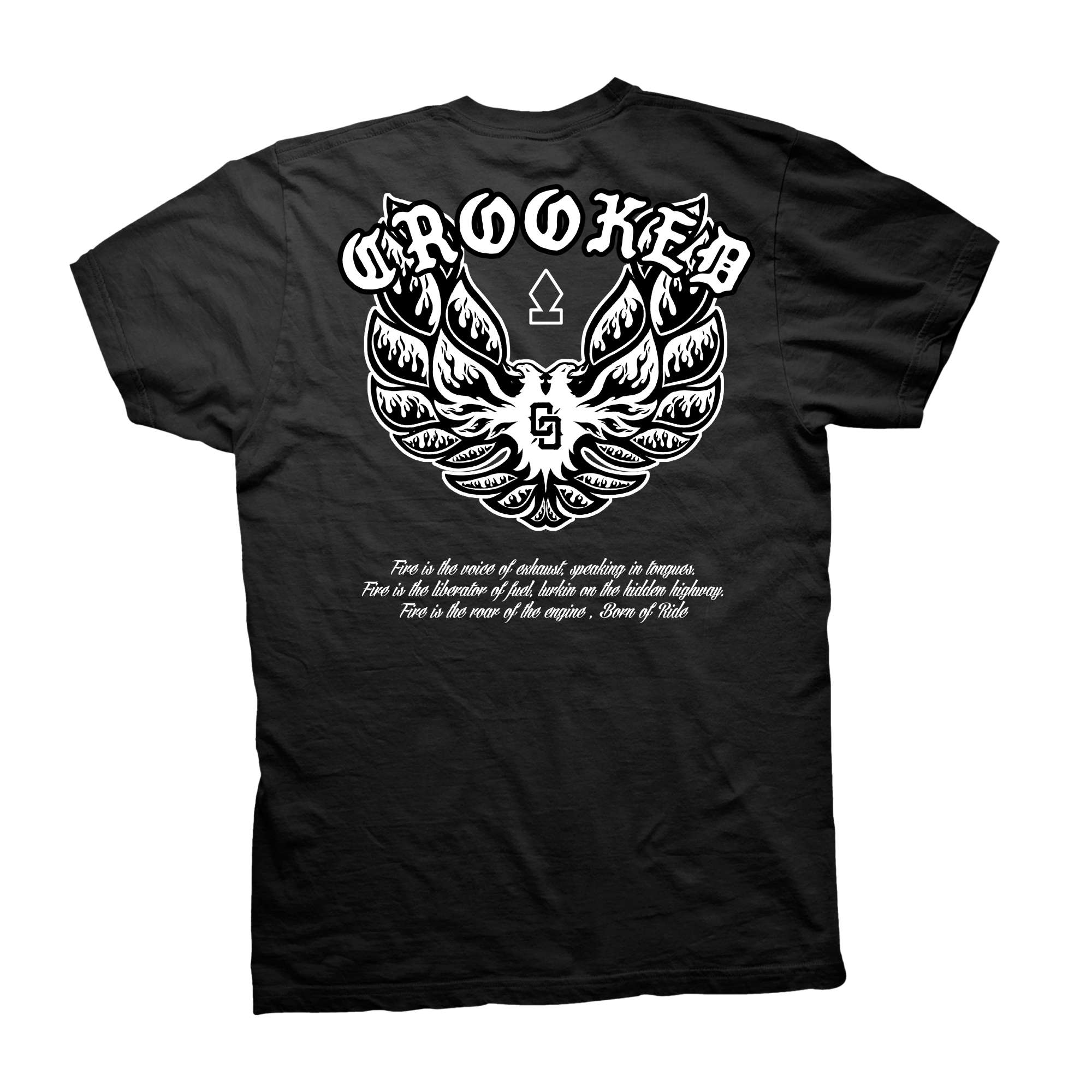 T-shirt Fire Bird de Crooked Clubhouse