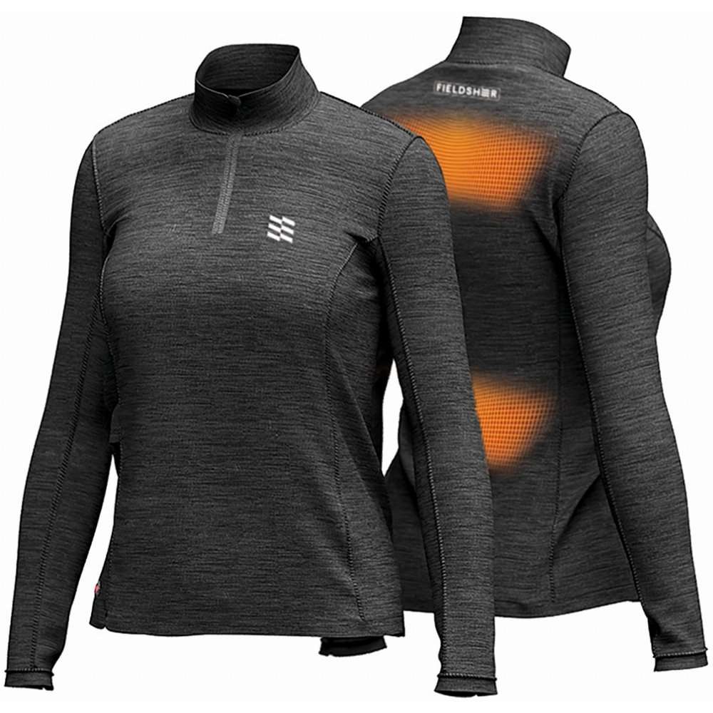 Haut chauffant ionique Mobile Warming pour femme (noir)