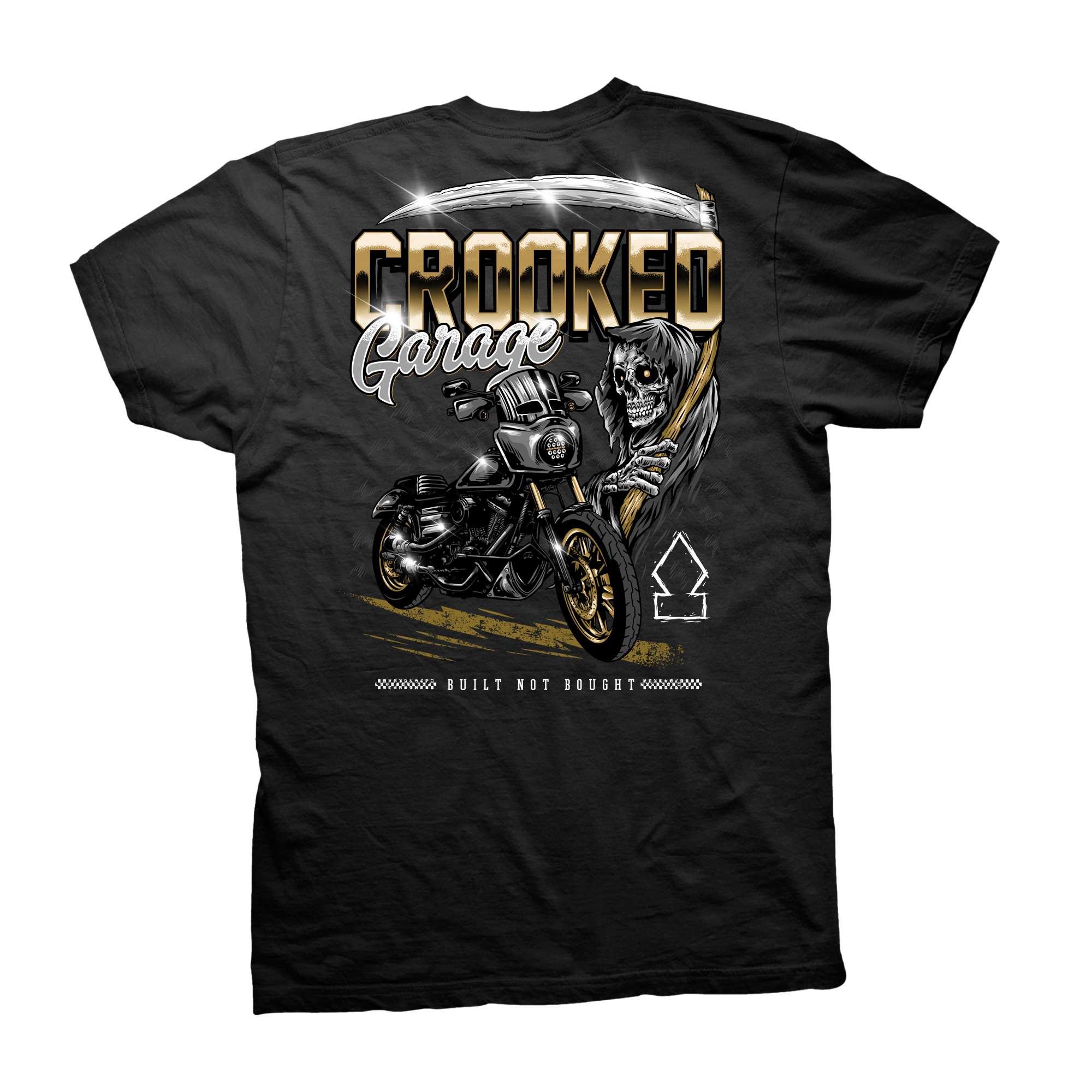 T-shirt Gold Ripper de Crooked Clubhouse