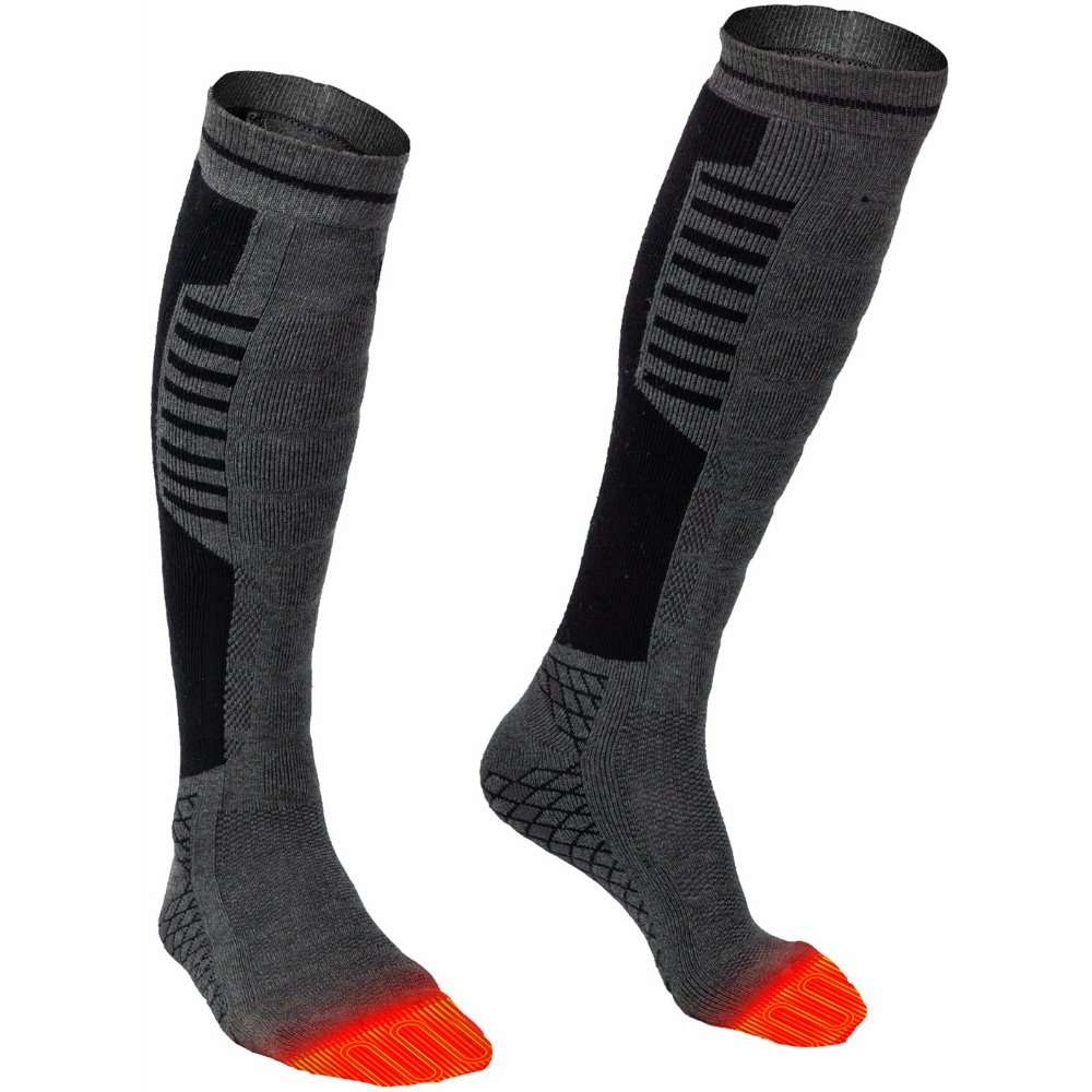 Mobile Warming Thermal Heated Socks (Grey)