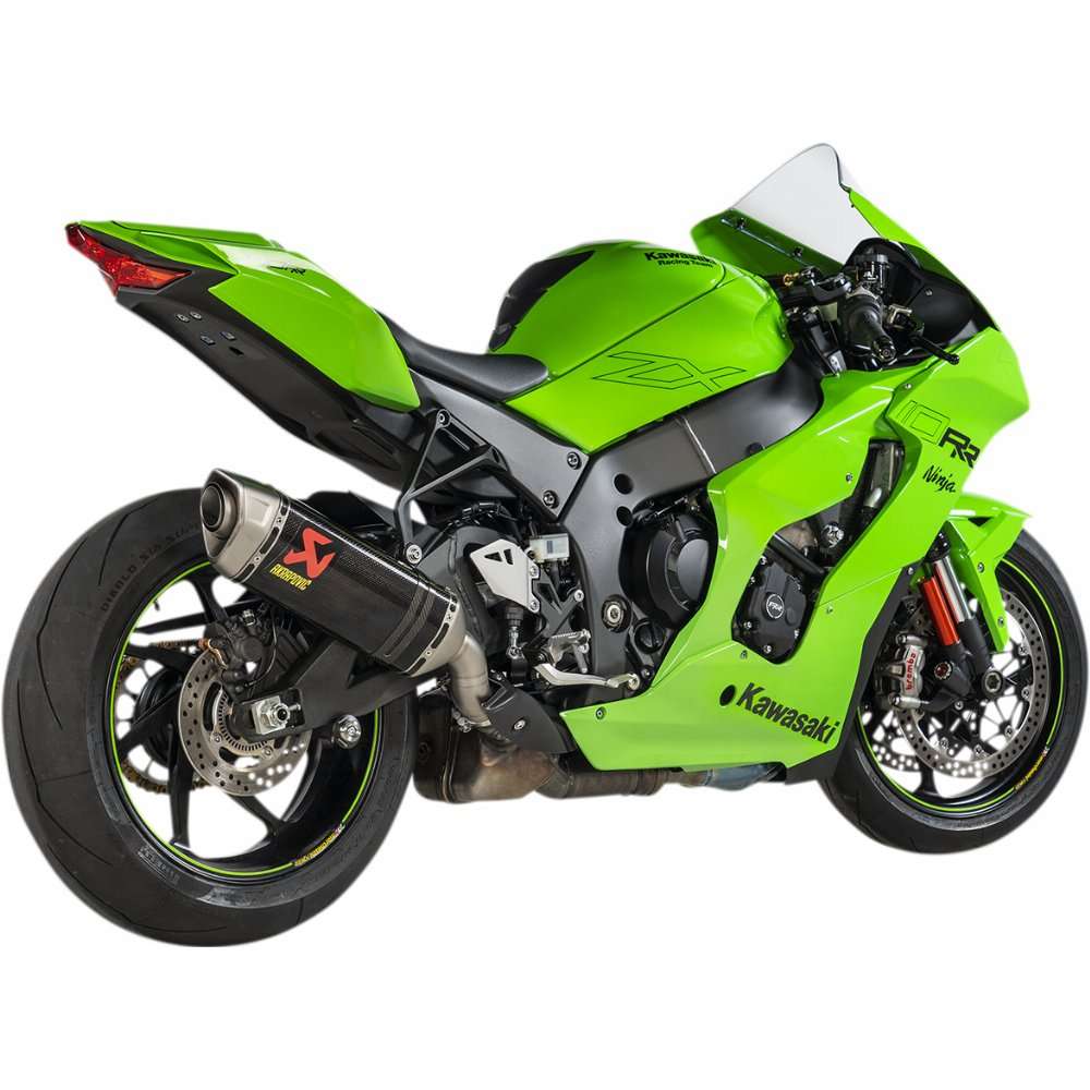 Ligne d'échappement Slip-On pour moto Akrapovic