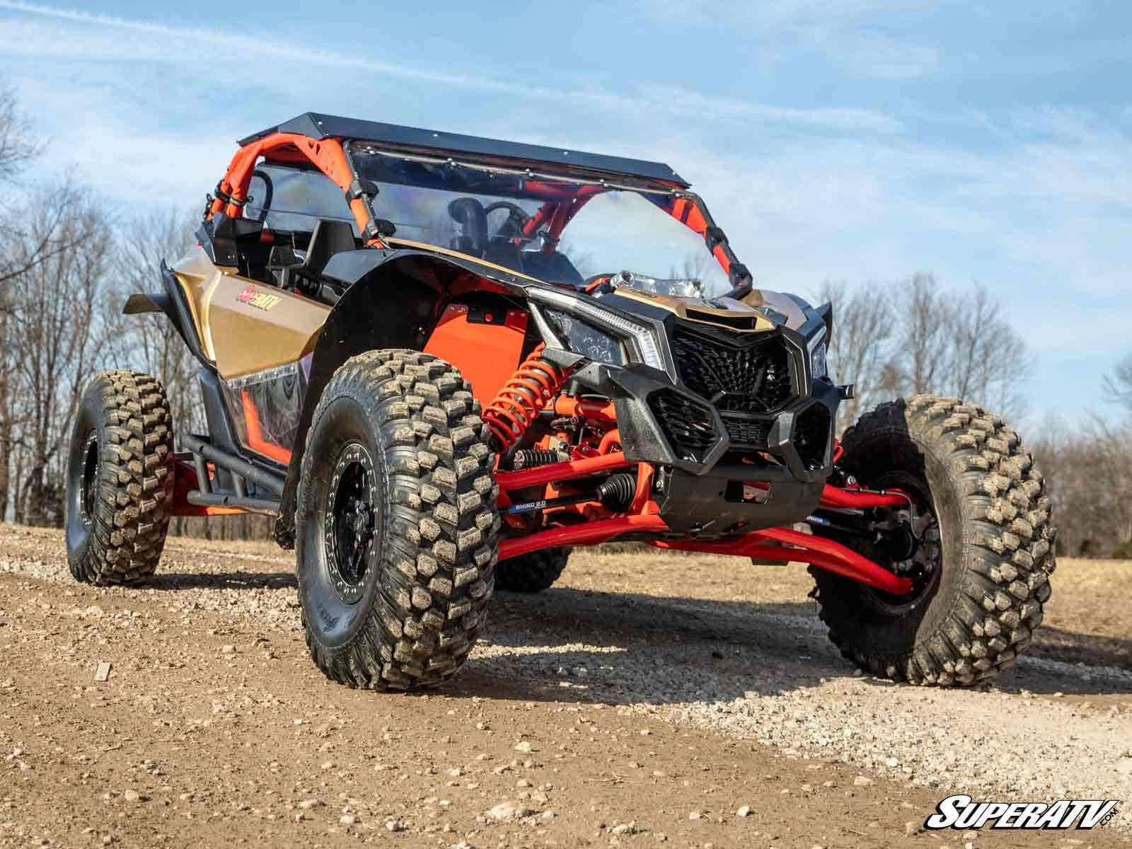 Triangles de suspension avant décalés 2" SuperATV Atlas Pro