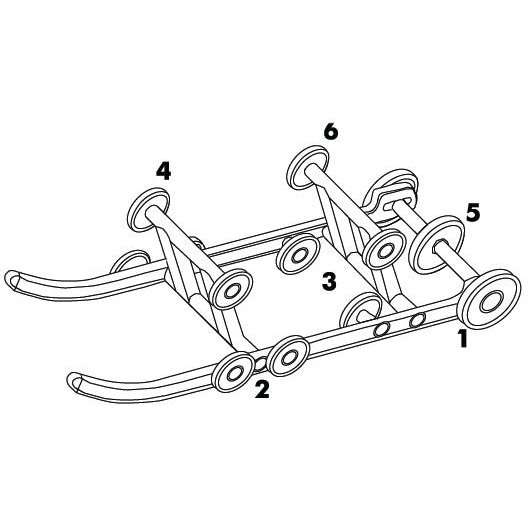 Parts Unlimited Idler Wheel