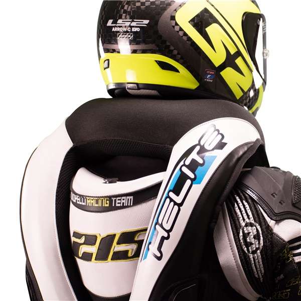 Gilet airbag Helite E-GP (noir/blanc)
