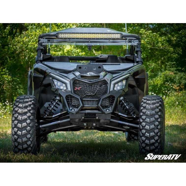 Bras avant tubulaires à garde au sol élevée pour SuperATV Can-Am Maverick X3