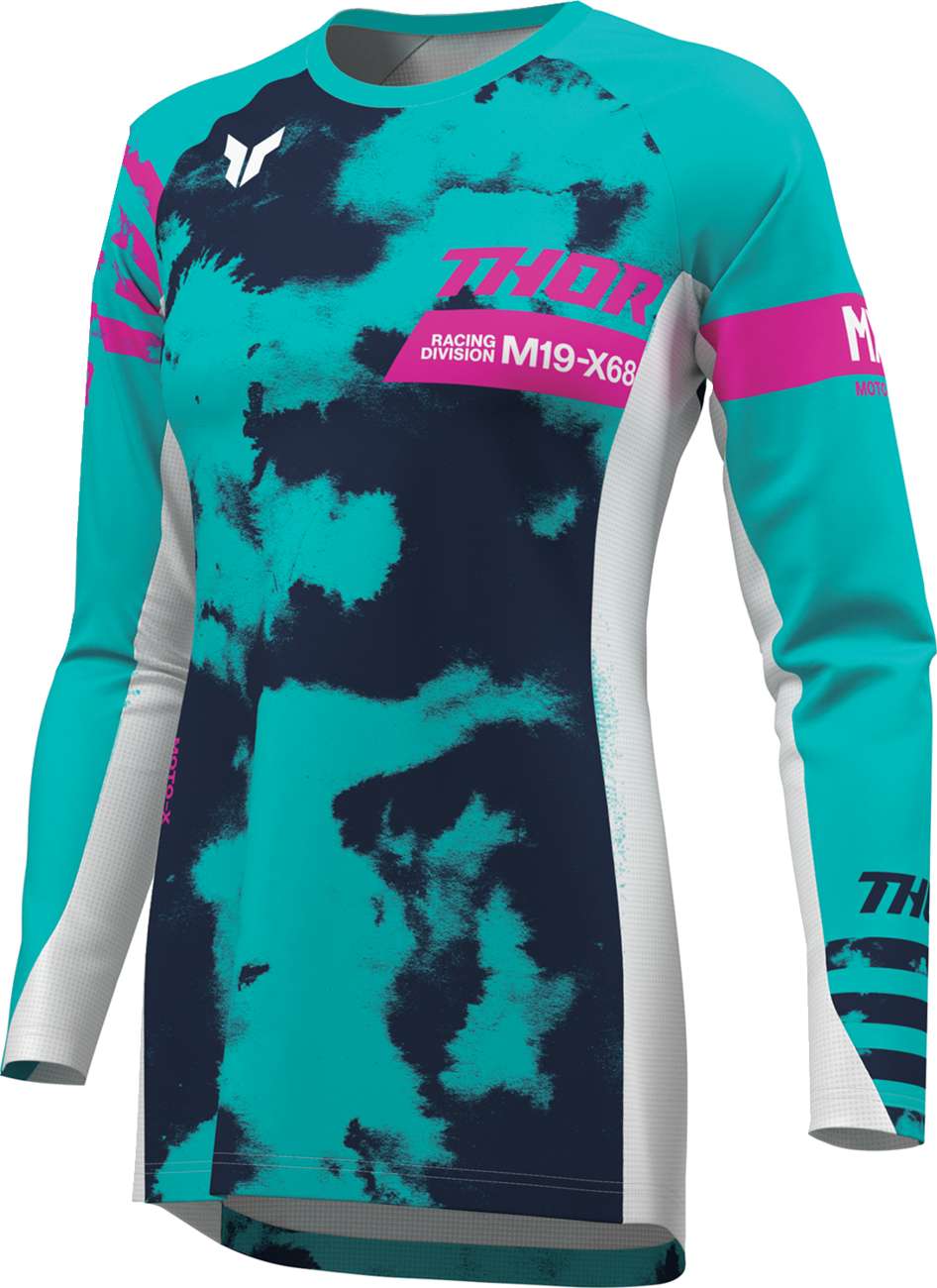 Thor Women's Launchmode Bleach MX Jersey