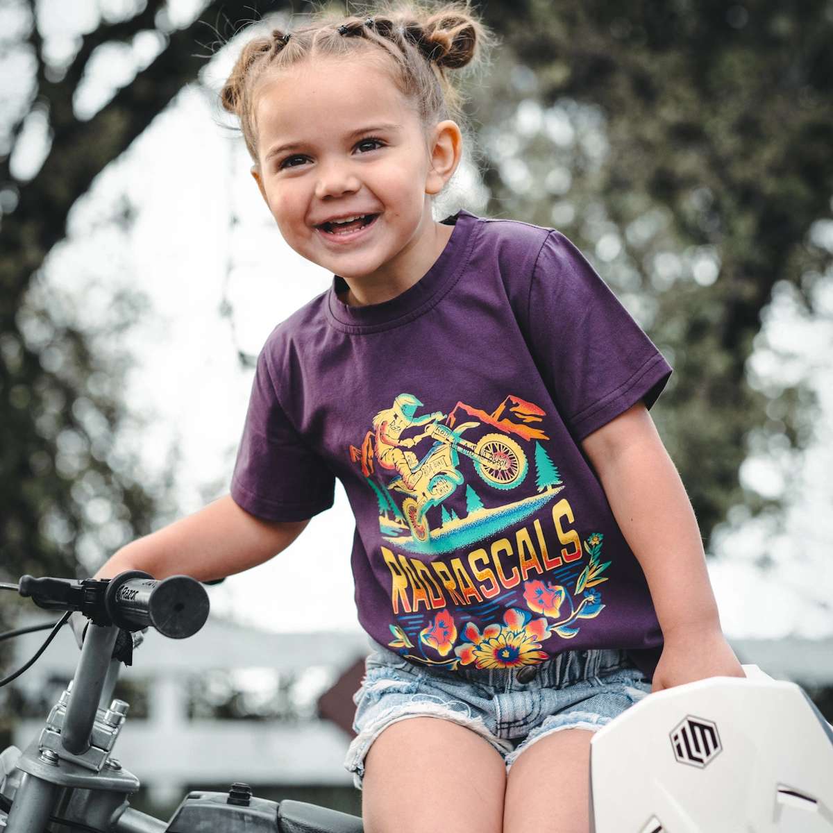 Rad Rascals Youth Rad Chicks Ride Bikes Tee