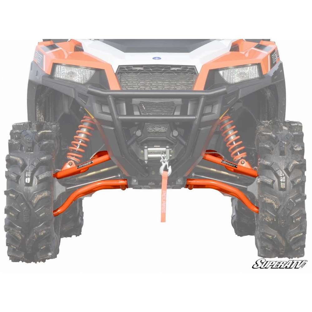 Bras de suspension avant tubulaires à garde au sol élevée SuperATV Polaris General