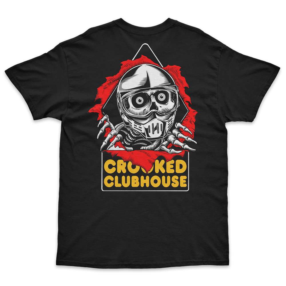Crooked Clubhouse Ride Or Die Tee