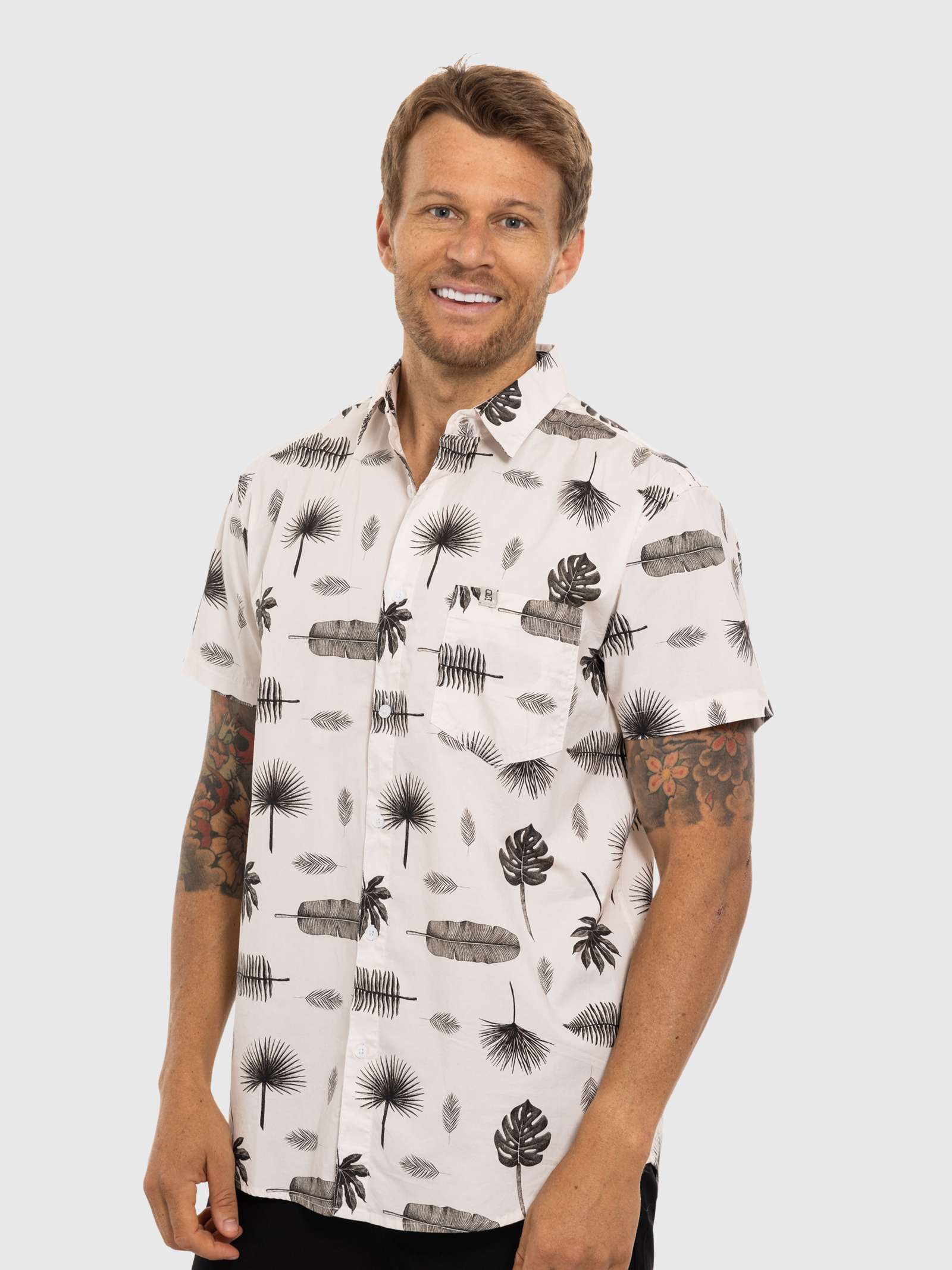 TEAMLTD Palm Button Up (Closeout)